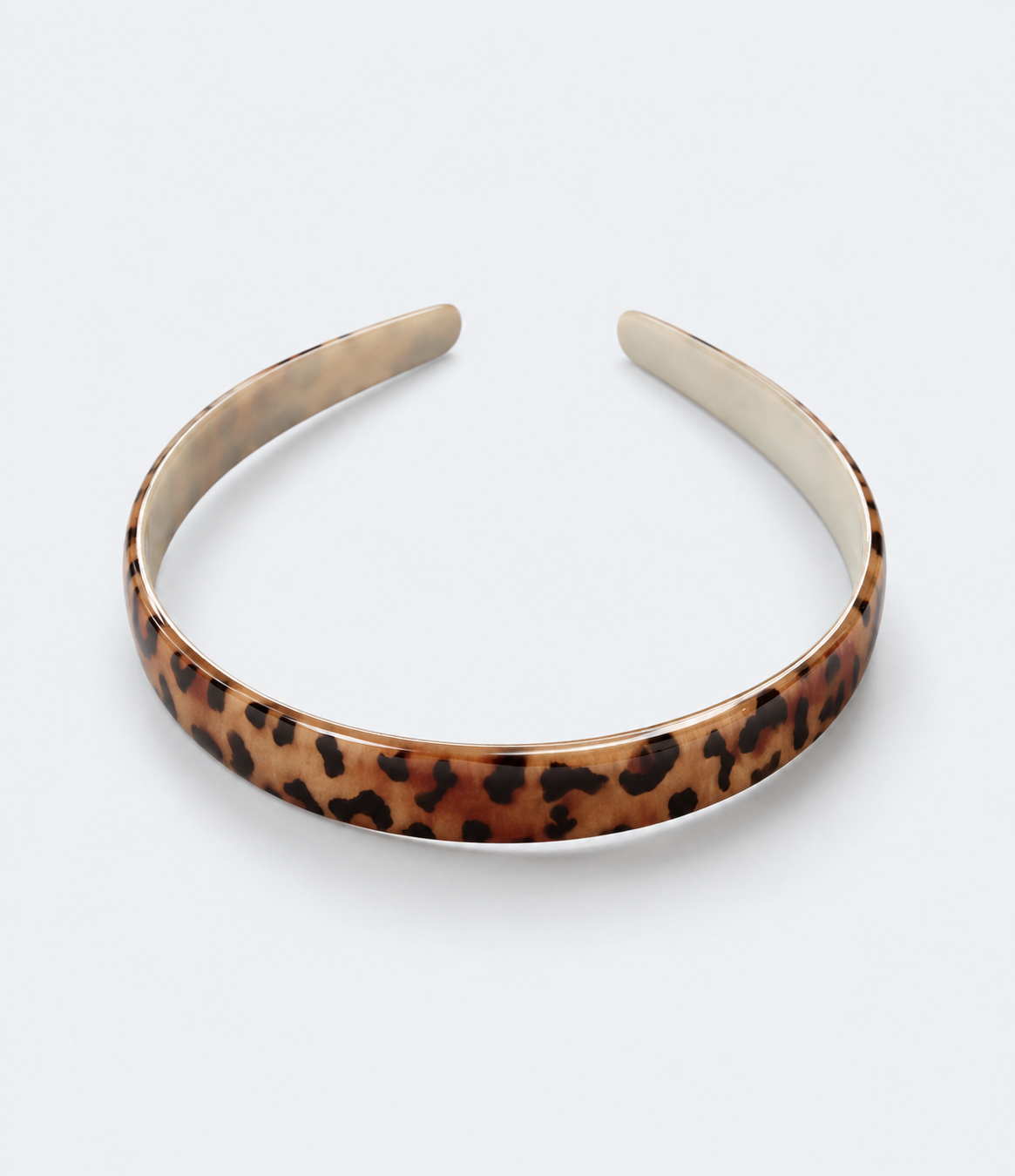 Leopardmönstrat ljusbrunt diadem
