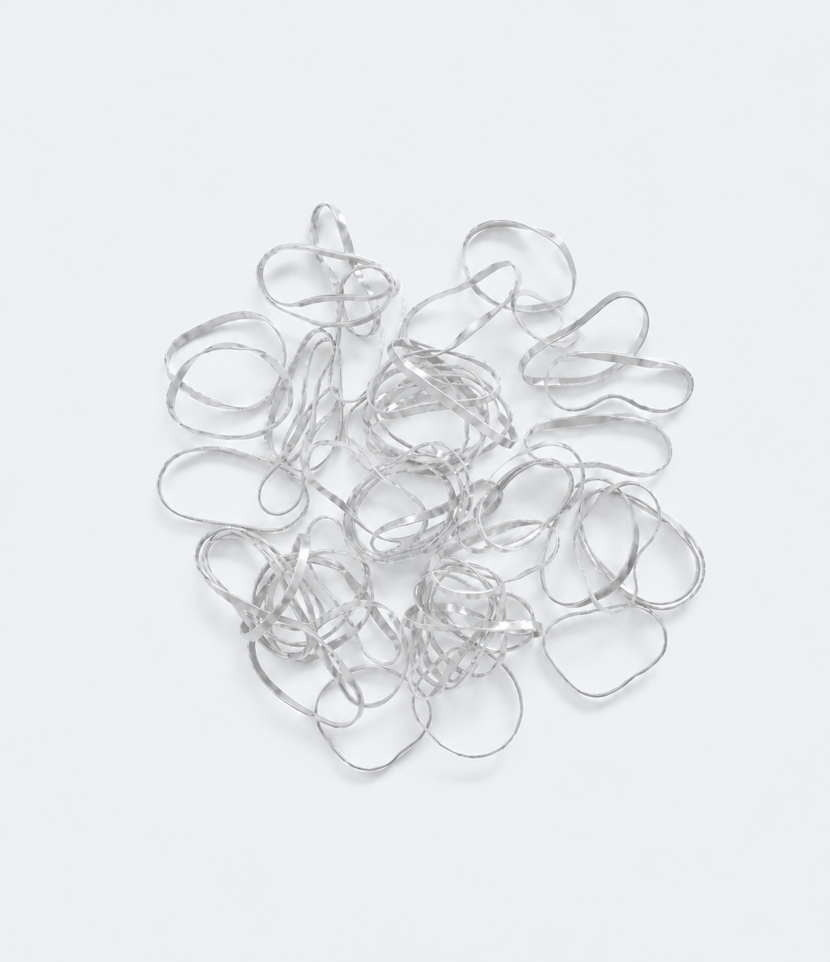 HÅRSNODDAR SILIKON 40-PACK