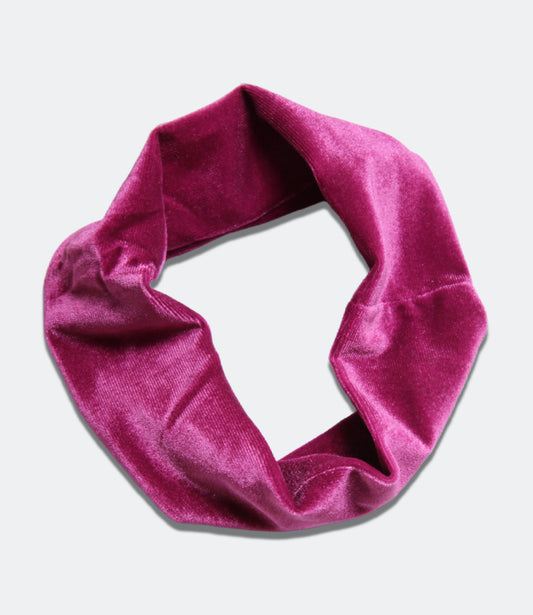 HÅRBAND SAMMET ROSA