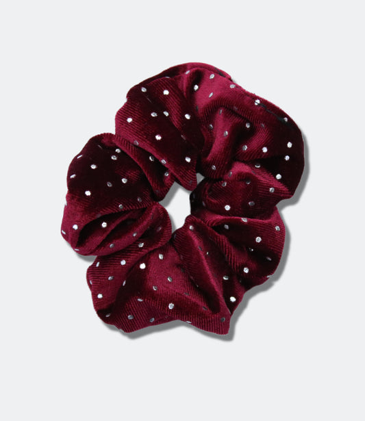 SCRUNCHIE RÖD GLITTER